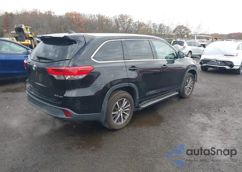2017 Toyota Highlander Xle from USA, damaged, VIN 5TDJZRFHXHS471769